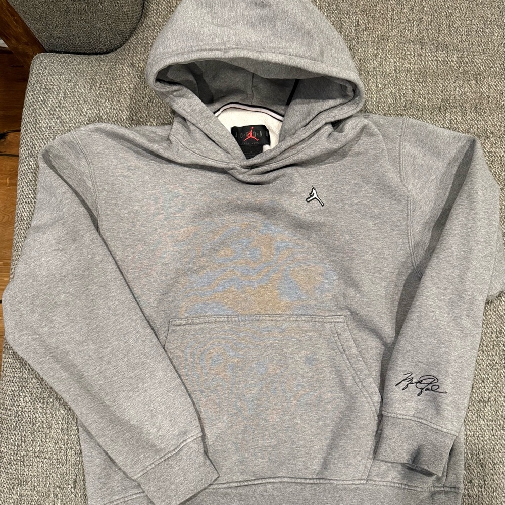 Jordan Gray Signature Hoodie